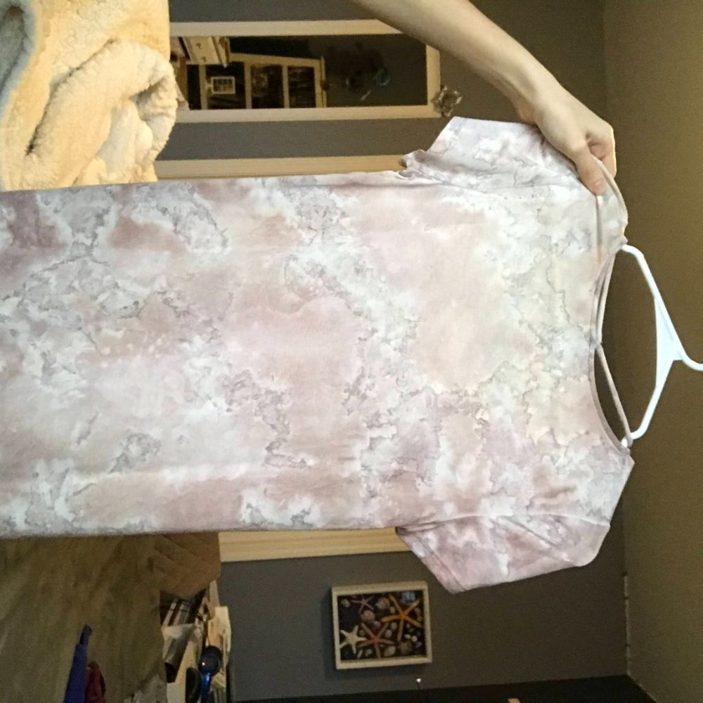 American Eagle Soft and Sexy Tee Front Lace Up - Picture 4 of 5